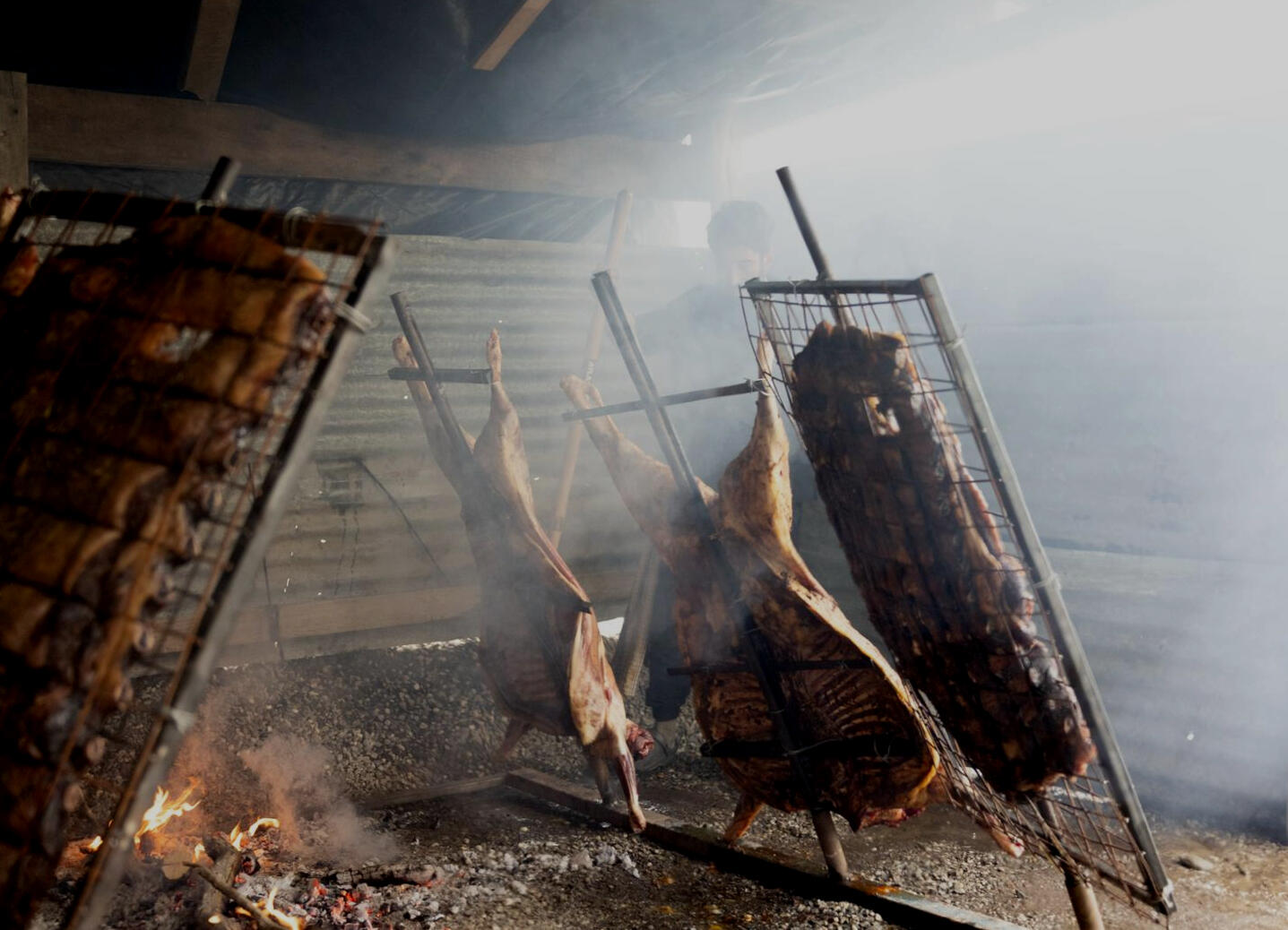lamb on the cross, private chef wanaka